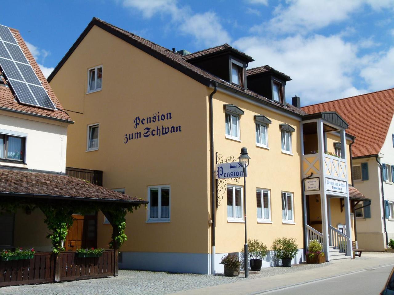 Pension "Zum Schwan" Muhr am See Экстерьер фото
